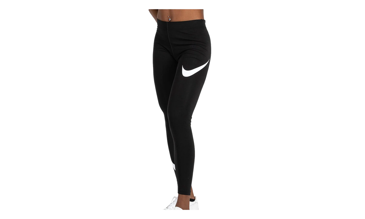 Sportswear Leg-a-see Swoosh Leggings WMNS "Black / White" CJ2655 013