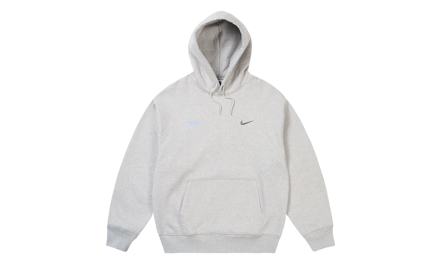 Nike Font Swoosh Hoodie "Grey Marl" p0141