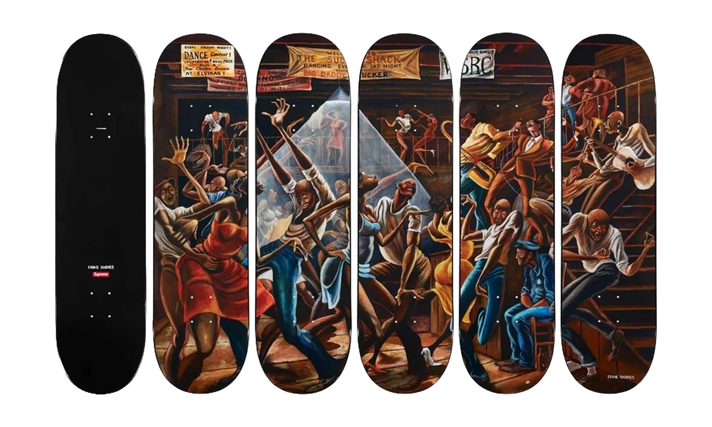Ernie Barnes Skateboard Deck Set "SS25 - Multi (Set of 5)" SU27343