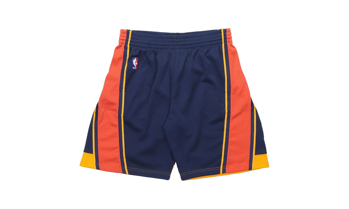 NBA Swingman Road Shorts "2009-10 Golden State Warriors - Navy" SMSHGS18232 GSWNAVY09