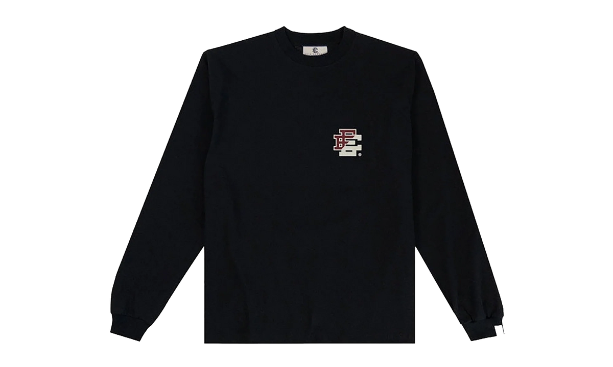 EE LONG SLEEVE T-SHIRT "FW23 - Black/Maroon/Ivory" EE583