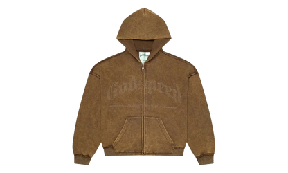 Studded OG Logo Hoodie "Brolive Wash" GS036
