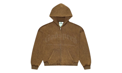 Studded OG Logo Hoodie "Brolive Wash" GS036