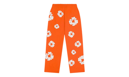Cotton Wreath Baggy Sweatpants "Orange" DT449