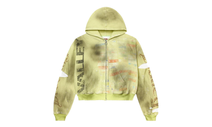 Glitch Zip Up Jacket "Hack Green" VAL56