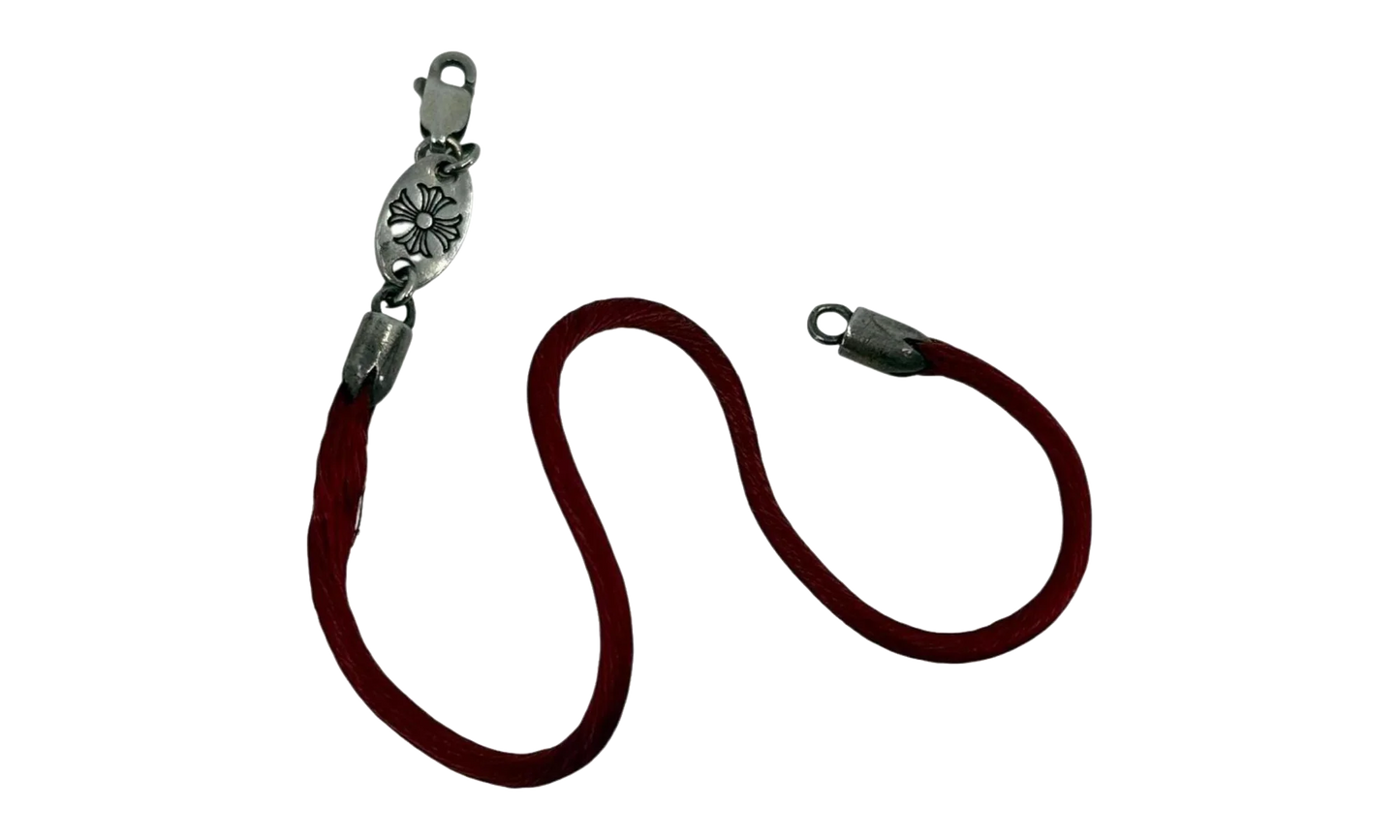 KZ Cassette Cross Stack Bracelet "Maroon" CHRM1166