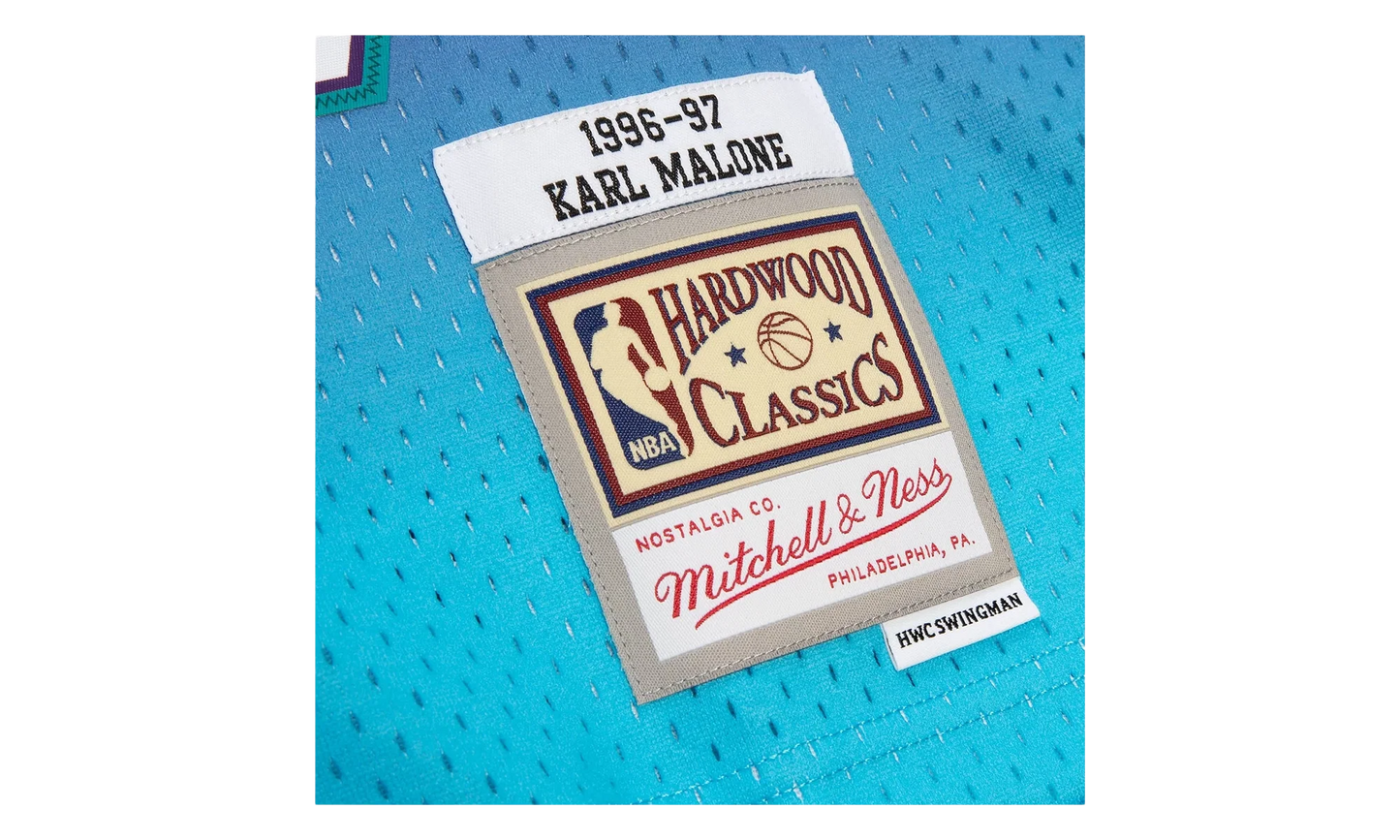 NBA Karl Malone Reload Swingman Jersey "1996 Utah Jazz - Blue" SMJYCP19271 UJABLUE96KMA