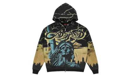 Voltage V2 Zip Hoodie "Yellow" GS102