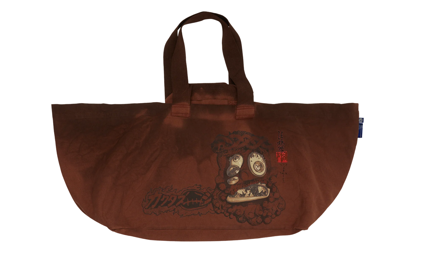 Travis Scott Cactus Jack x Takashi Murakami Melted Utopia Dream Jumbo Tote "Brown" CPFM46