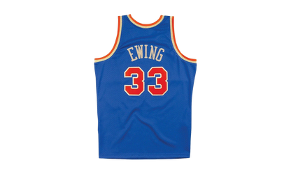NBA Chinese New Year Patrick Ewing Swingman Jersey "1991 New York Knicks - Royal" SMJYNG18407 NYKROYA91PEW