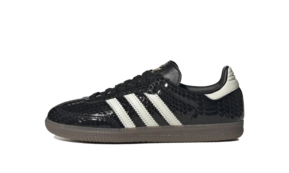 Adidas Samba OG WNNS "Patent Snakeskin Black Off White" IH9015