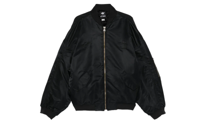 CHAVARRIA SATIN BOMBER JACKET "Black" KD9361