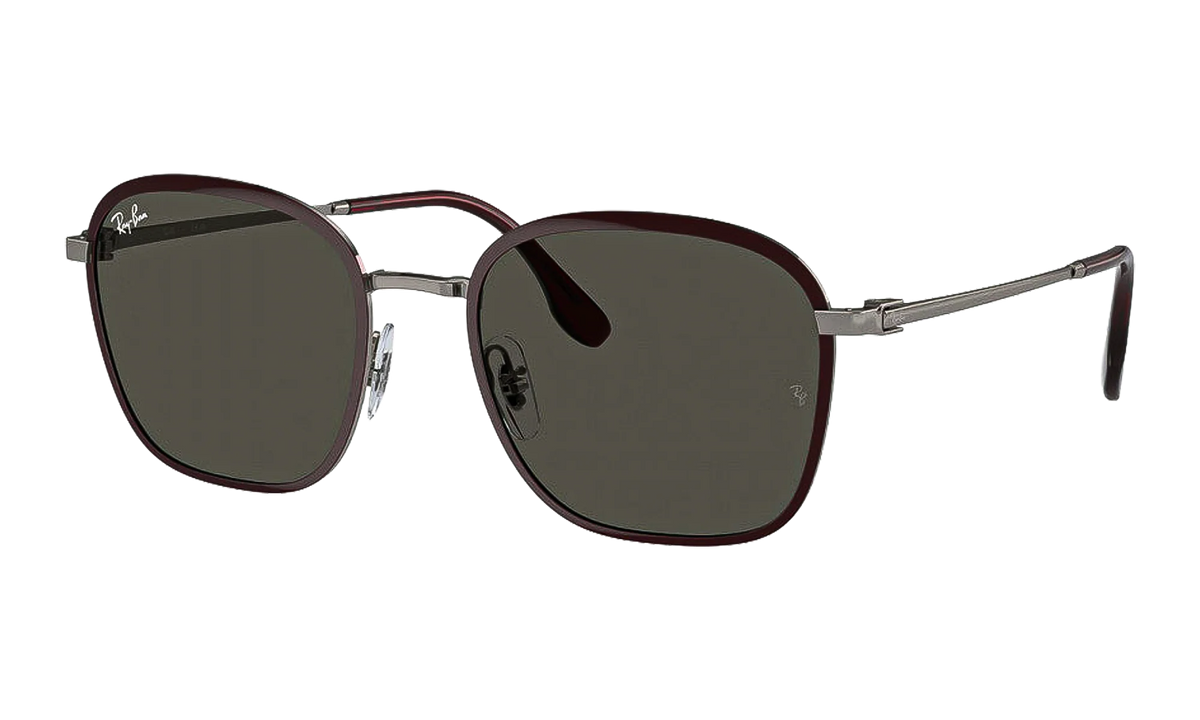 Square Sunglasses "Polished Red" RB3720-9263R5_55
