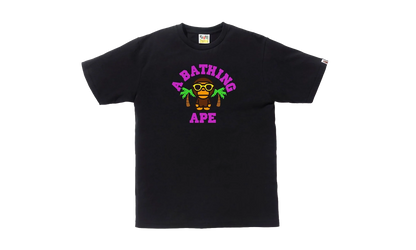 Milo College Summer Tee "Black" BAPE SS18 106