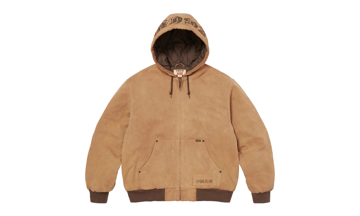 The Great China Wall Hooded Work Jacket "SS26 - Tan" SU27512