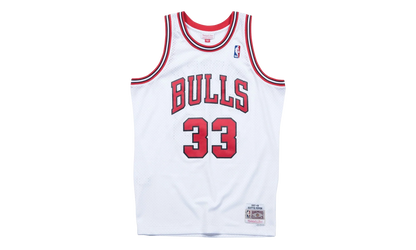 NBA Scottie Pippen Home Swingman Jersey "1997-98 Chicago Bulls - White" SMJYAC18054 CBUWHIT97SPI