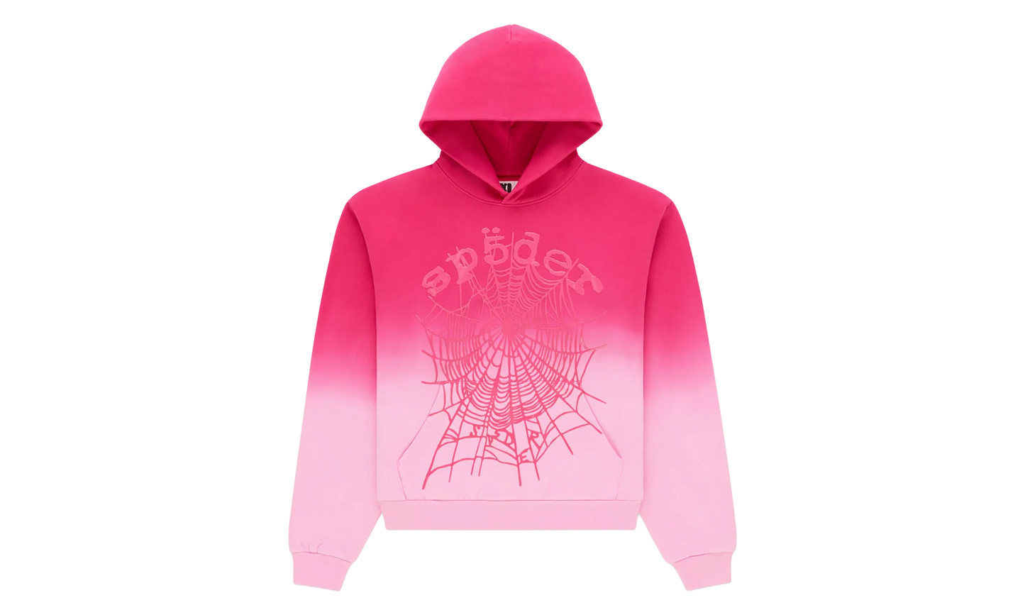 OG Web Ombre Hoodie "Pink" SP5der353