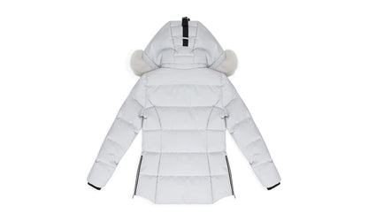 Cloud 3Q F Puffer Jacket Wmns "Grey Fur" MSK WOTW 0001