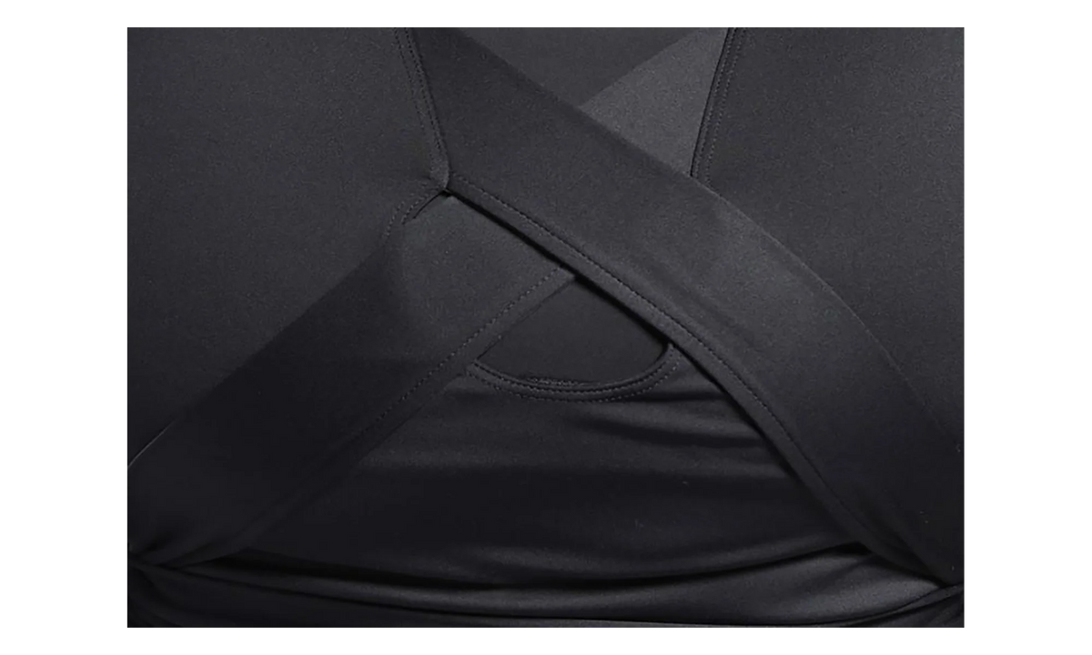 Cardi B Longsleeve Top WMNS "Black (Plus Size)" H48425