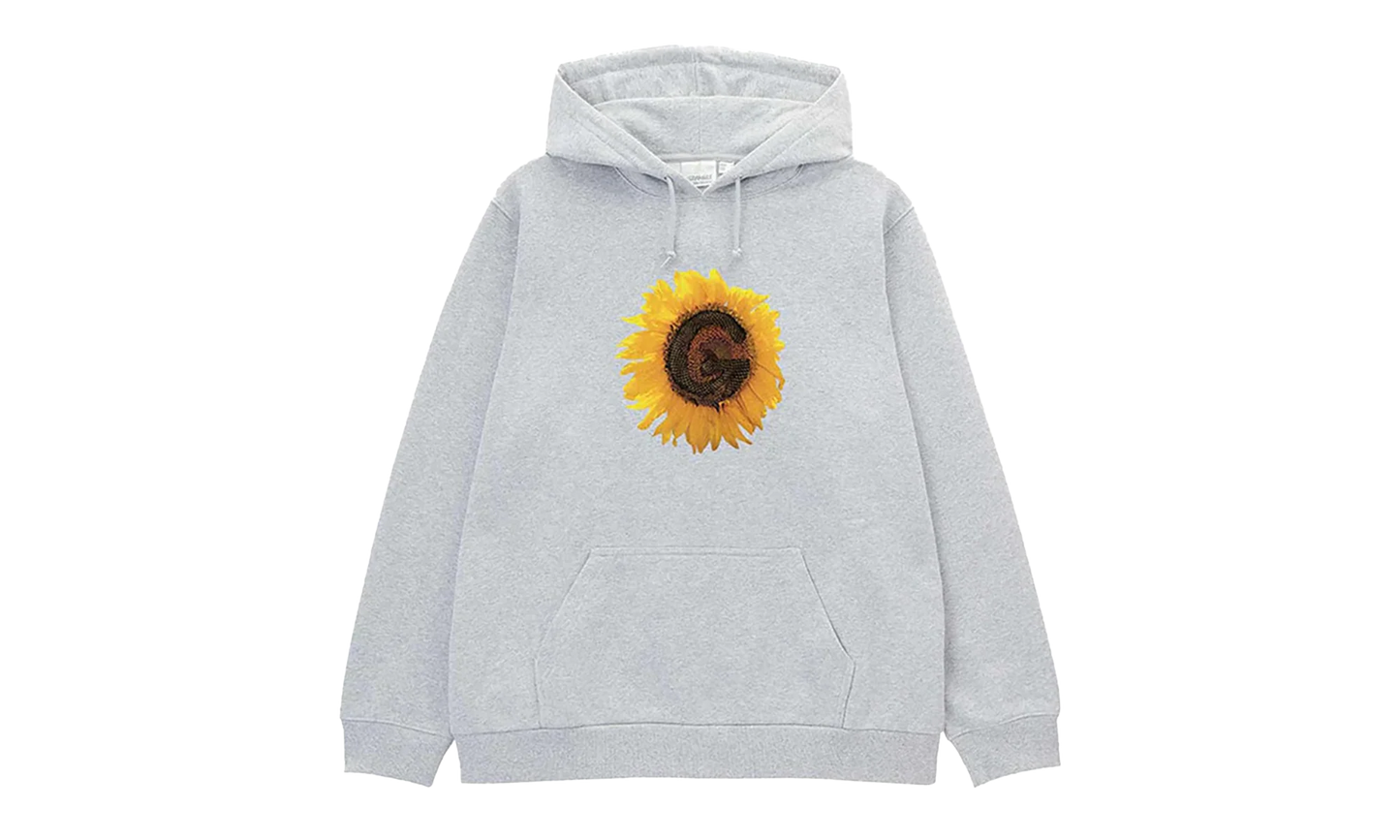 G-Flower Pullover Hoodie "Heather Grey" G6SU-J113-HG