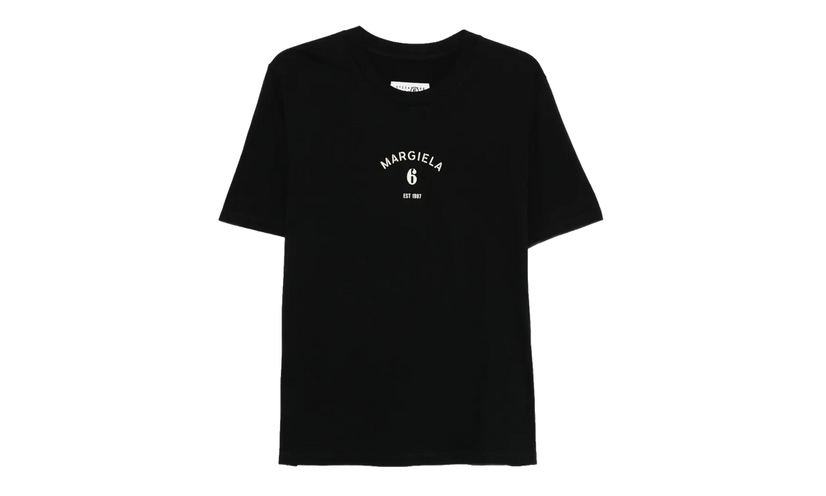 Margiela 6 Printed T-Shirt "Black" SH2GC0038 M20048 900