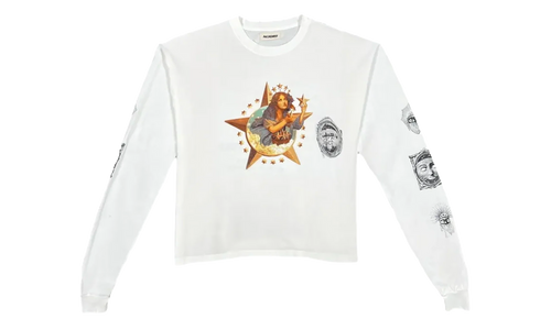 Star Girl Long Sleeve Tee "White" ALSS26MJLST37A