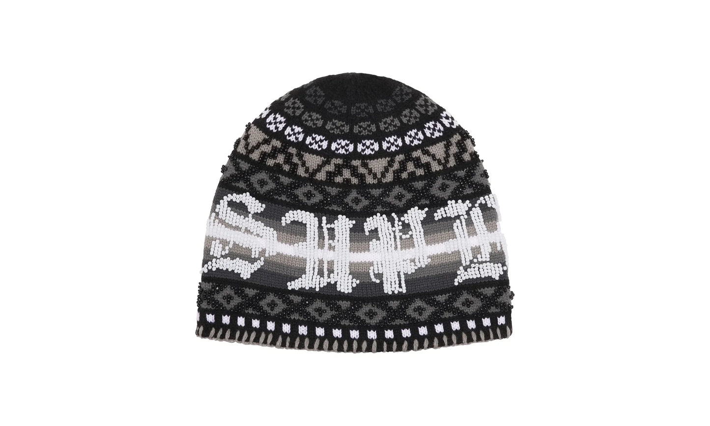 Beaded Beanie "Black" SU26840