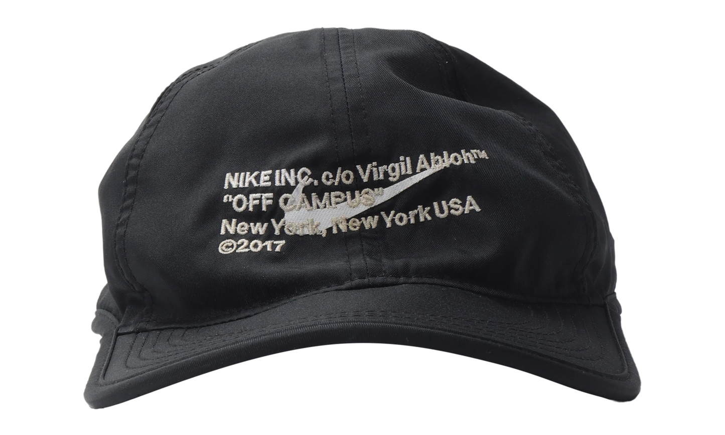 Offwhite VIRGIL ABLOH "Off Campus 2017" Cap "BLACK" NIKEOW005