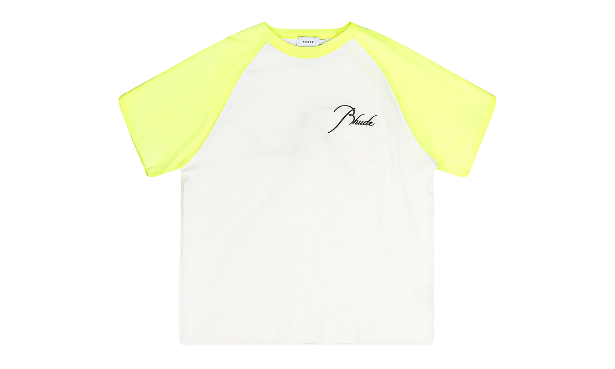 Raglan T-Shirt "White / Neon" RHDMTPS0130 WHT