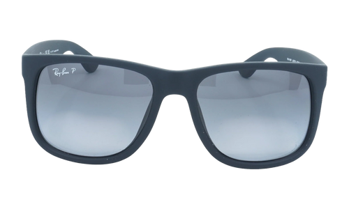 JUSTIN CLASSIC POLARIZED SUNGLASSES "RUBBER BLACK" RB4165F-622-T3