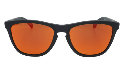 (Asian Fit) Frogskins Sunglasses "Matte Black / PRIZM Ruby" OO9245 63