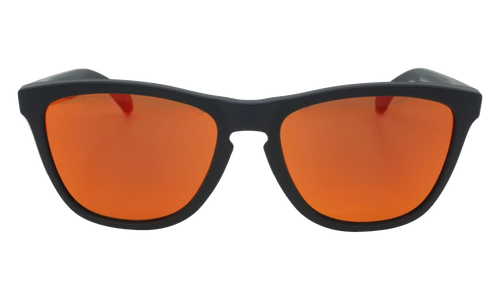(Asian Fit) Frogskins Sunglasses "Matte Black / PRIZM Ruby" OO9245 63