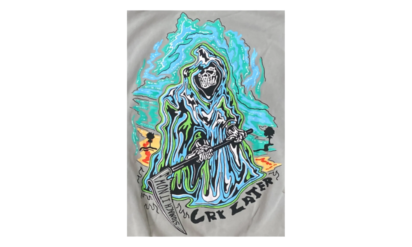 Cry Later Hoodie "Grey" WL016