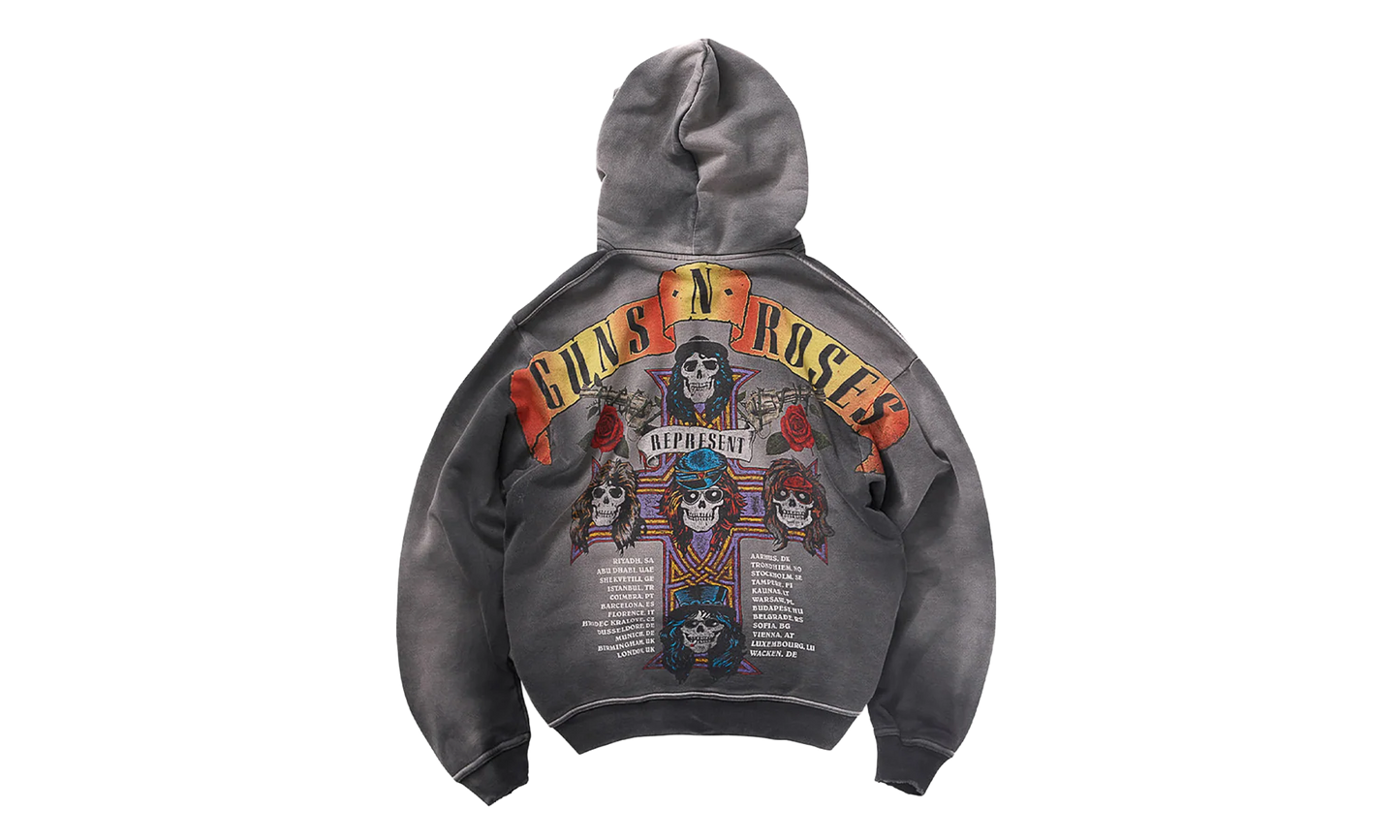 Guns N Roses Pullover Hoodie "Grey" MLM100758-04