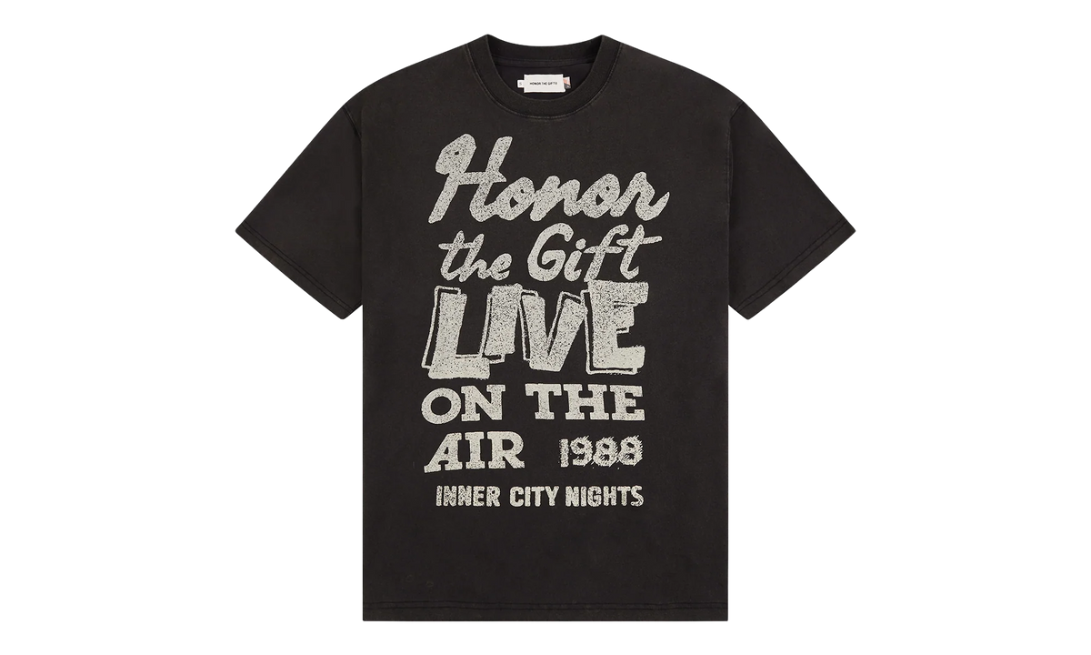 Live On The Air Tee "Black" HTG250495 BLAC