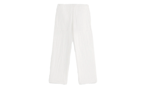 Kavi Sheer Monogram Pants WMNS "White" khw060340 101