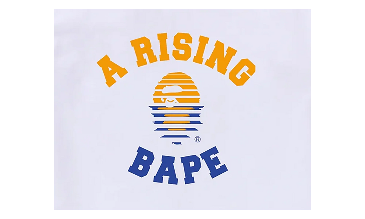 A Rising Bape Tee "White" 1K30 110 047 WHITE