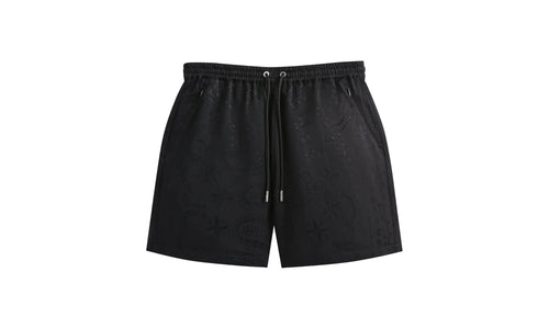 Jacquard Faille Cedar Short "Black" KHM060574 001