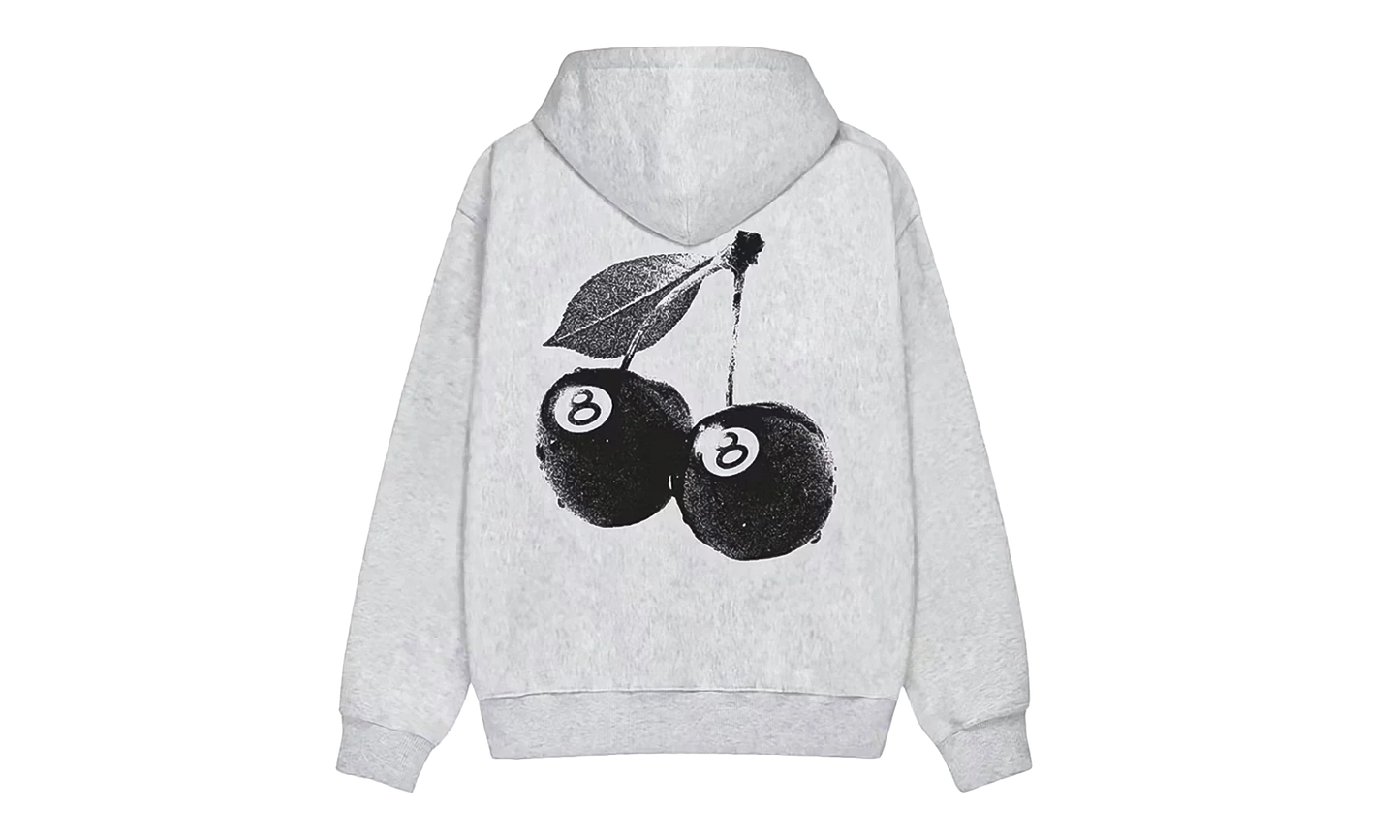 Cherries Hoodie "Ash Heather" STUS450