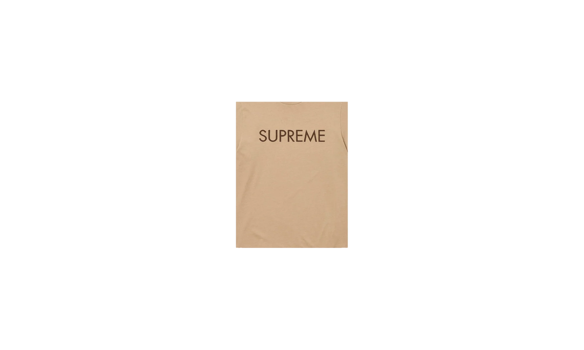 Capital S/S Top "SS25 - Dark Tan" SU25381