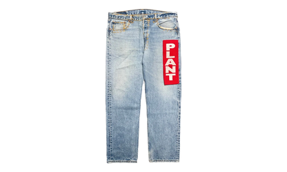 Levi's 501 ComplexCon Exclusive Denim Jeans "Cactus Plant Flea Market - Indigo / Red / White" DT291