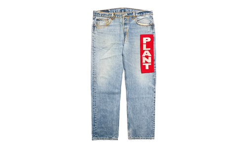 Levi's 501 ComplexCon Exclusive Denim Jeans "Cactus Plant Flea Market - Indigo / Red / White" DT291