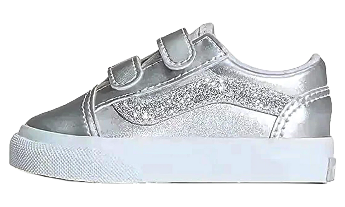 Old Skool V TD "Dazzled Lunar Rock Grey" VN000CTG7VF1