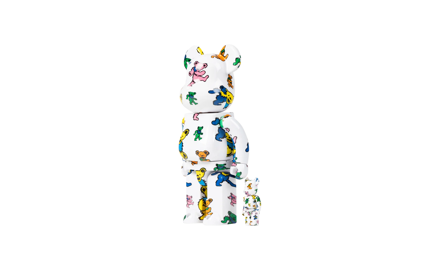 Grateful Dead Dancing Bearbrick "100% and 400%" MEDI0080
