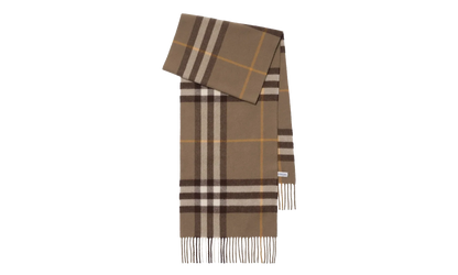 MU Giant CHK Scarf "Vole Brown" 8112647