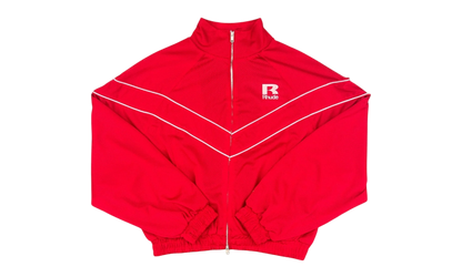 Mesh Piping Raglan Track Jacket "Red / White" RHSS26JA01041 RED