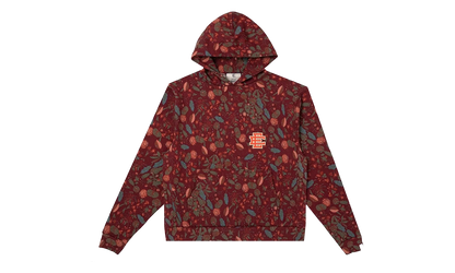 EE AOP HOODIE "FW22 - Maroon Floral" EE488