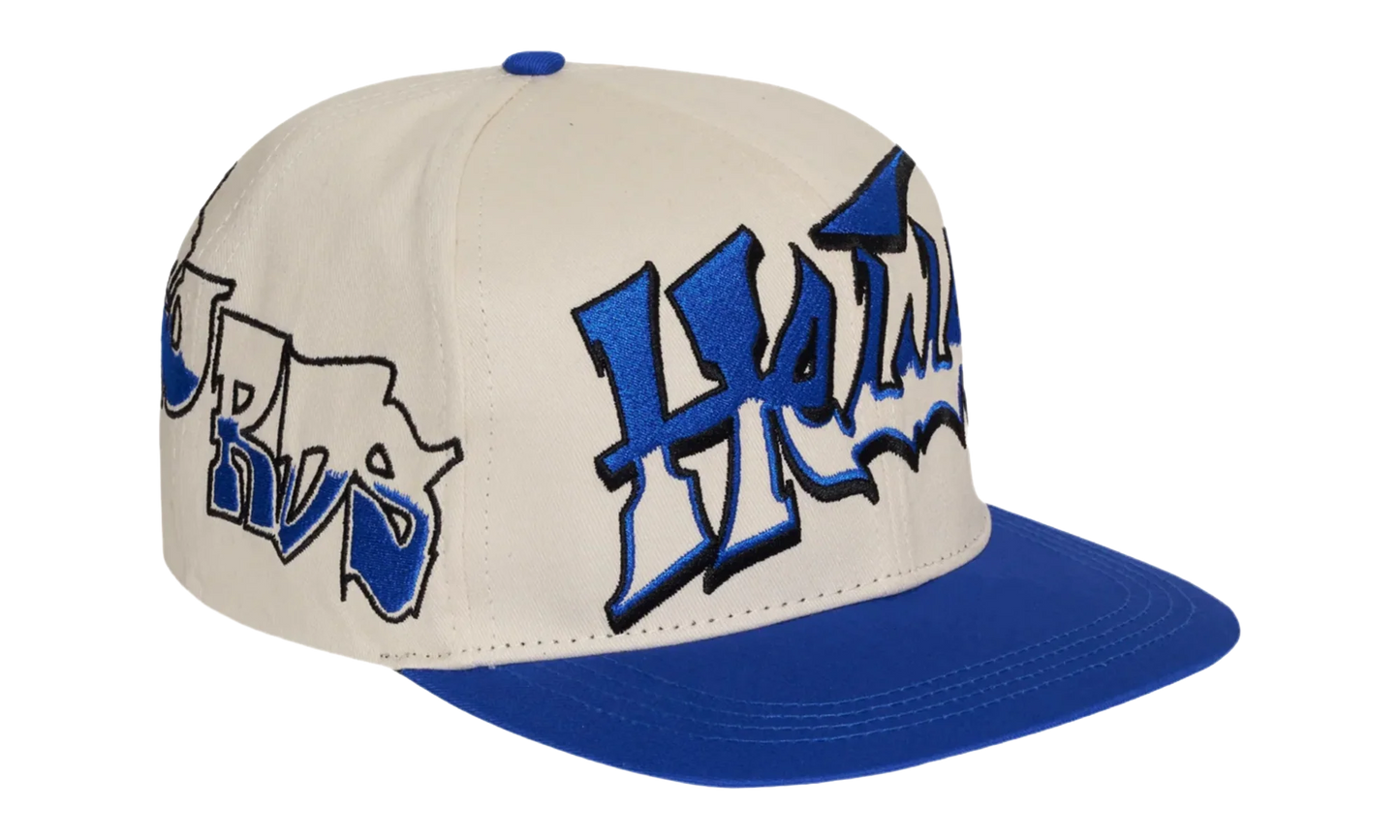 Records Snapback Hat "Blue" HSR207