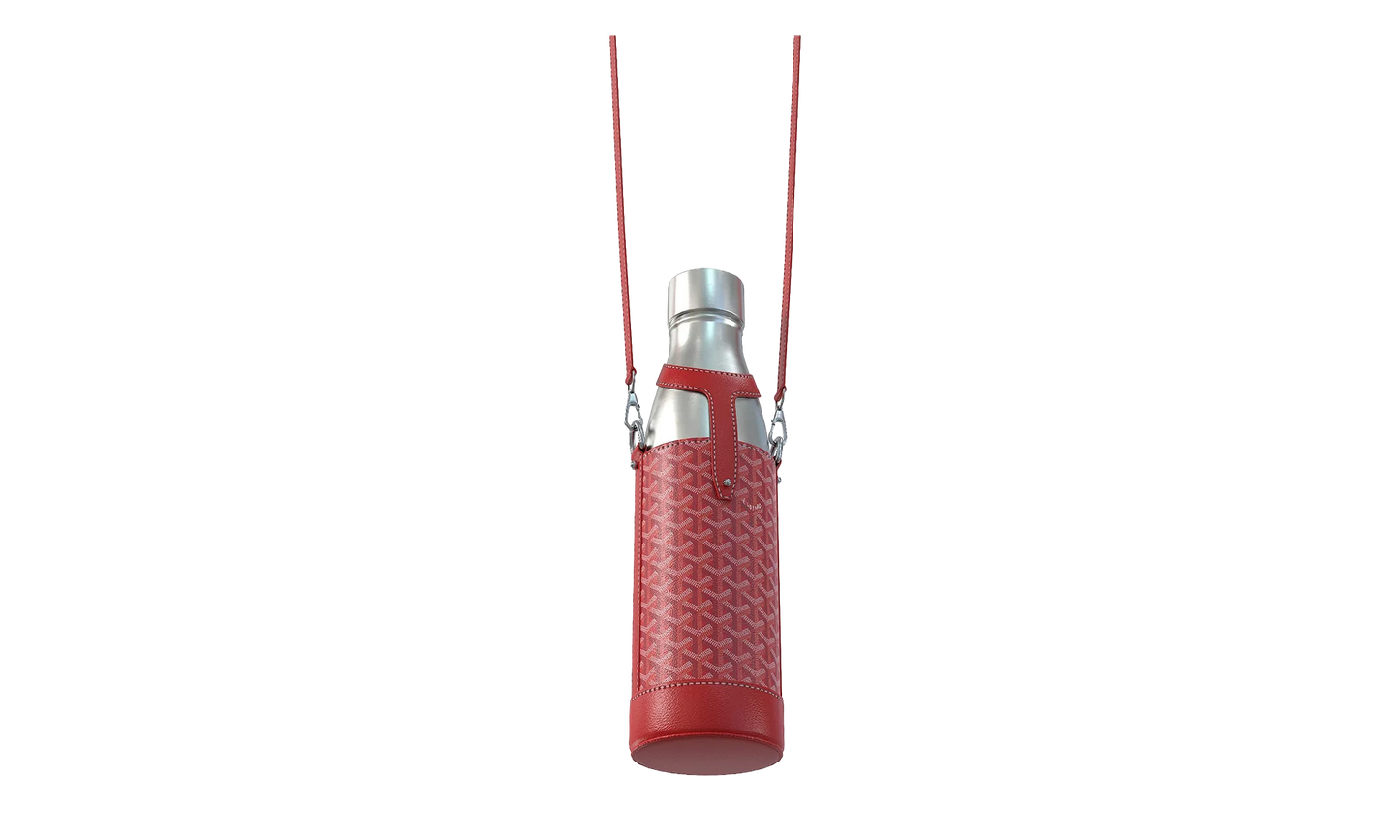 Yonne MM Case & Flask "Red" GOY06