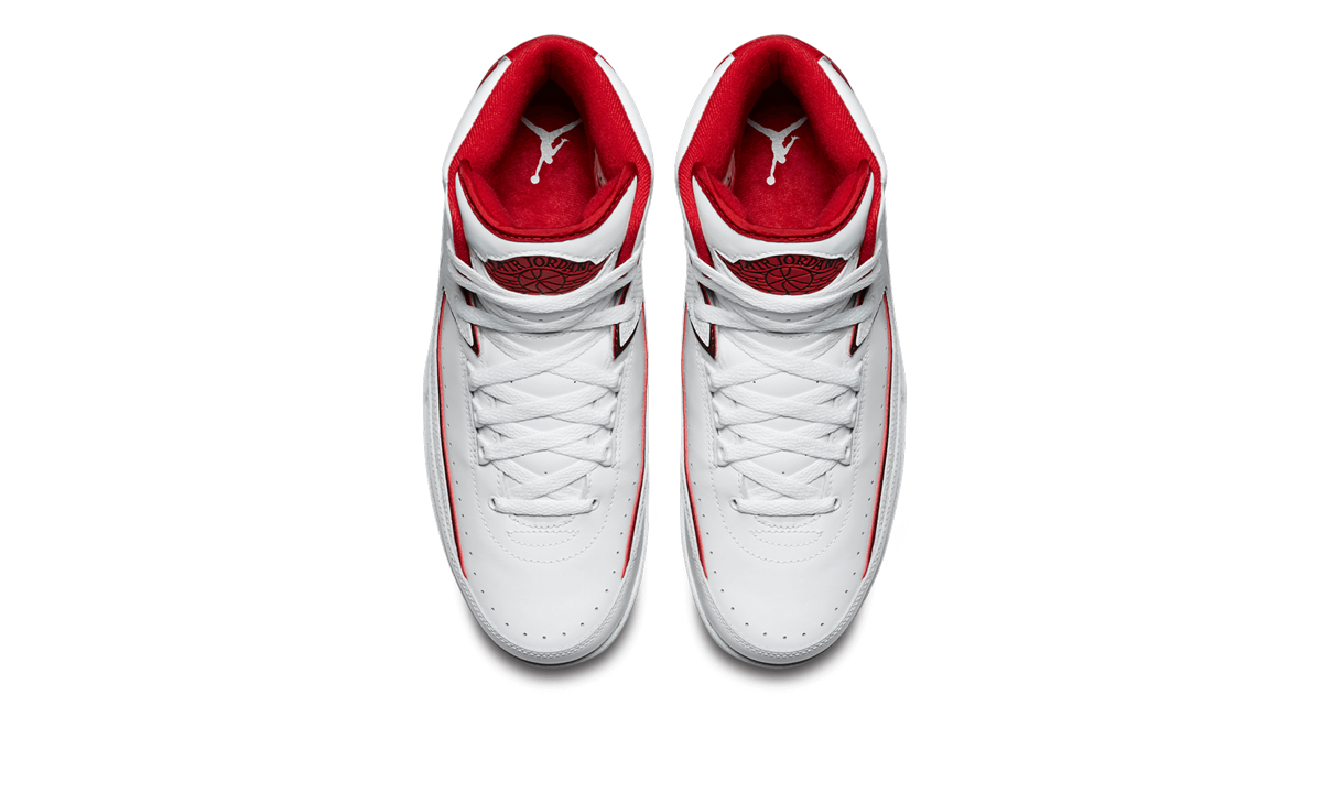 2 Retro "White/Varsity Red" 385475 102